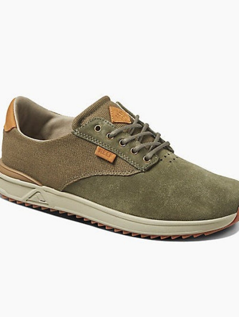 Reef Mission SE Canvas Suede Skate Sneakers - Size 10.5